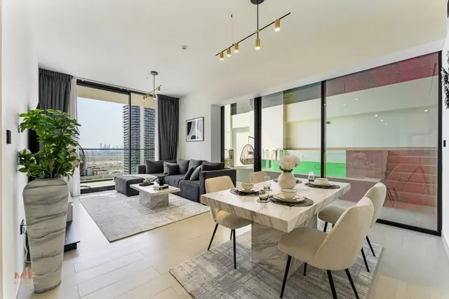 Stylish 2BR with Private Pool — Jumeirah Village Circle, Dubai