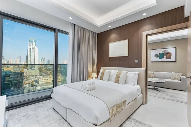 Luxury 1BR Retreat w/ Balcony | JVT photo 4