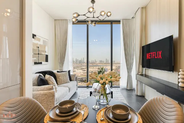 Elegant 1BR Waterfront Living | The Crest Tower B — Sobha Hartland, Dubai