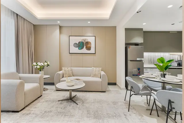 Luxury 1BR Retreat w/ Balcony | JVT photo 2